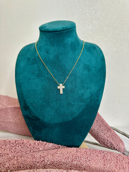 Collana Cross luxury small