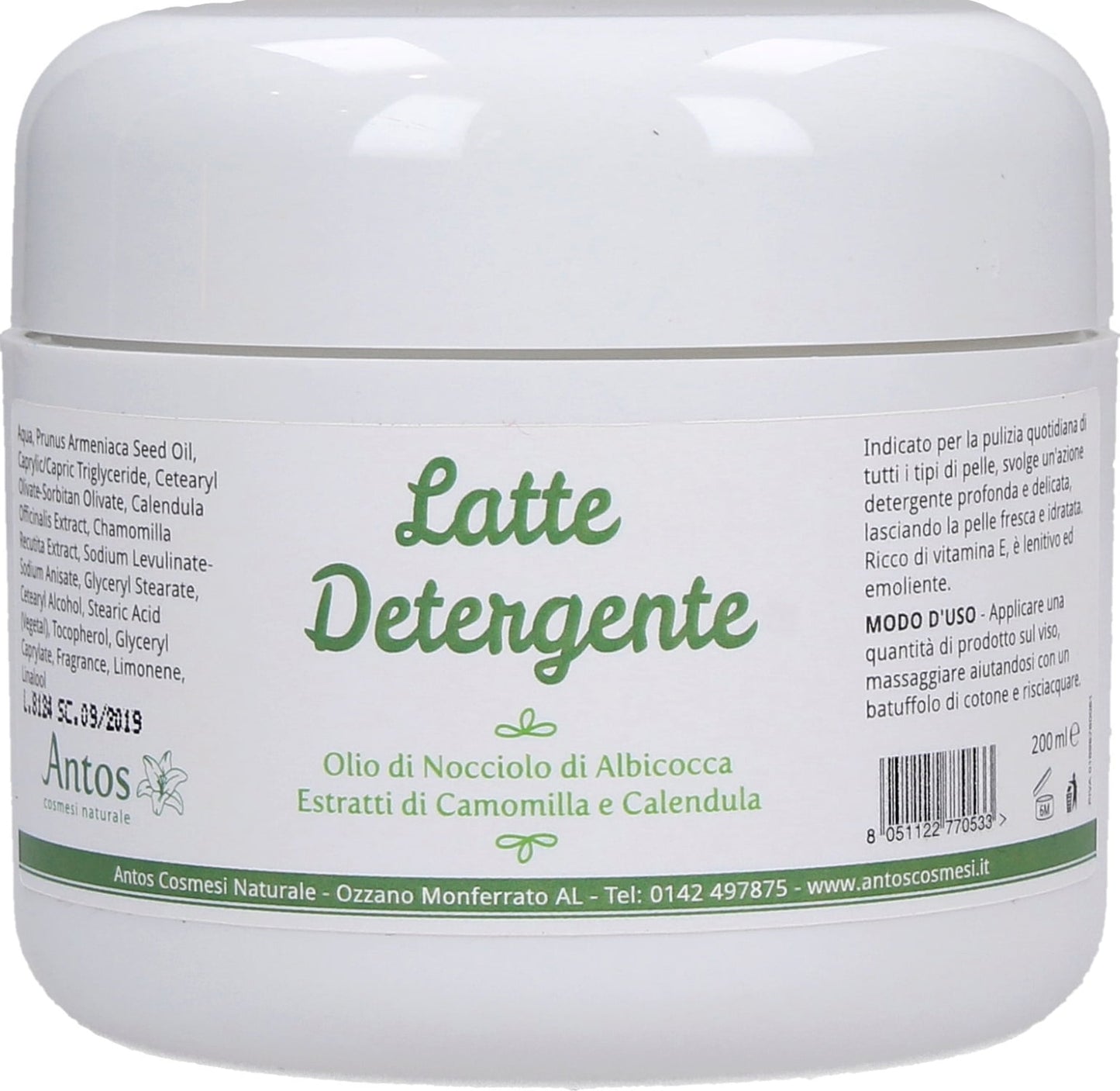 Latte detergente